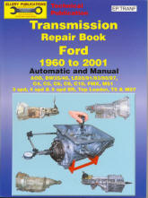 Ford Transmission Repair Book 1960-2001